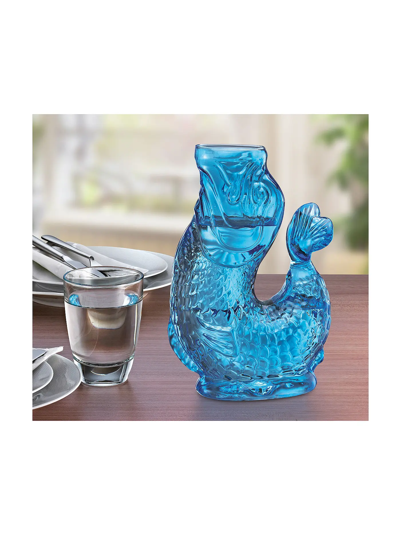 CILIO | Karaffe NEMO 1l Blau | 